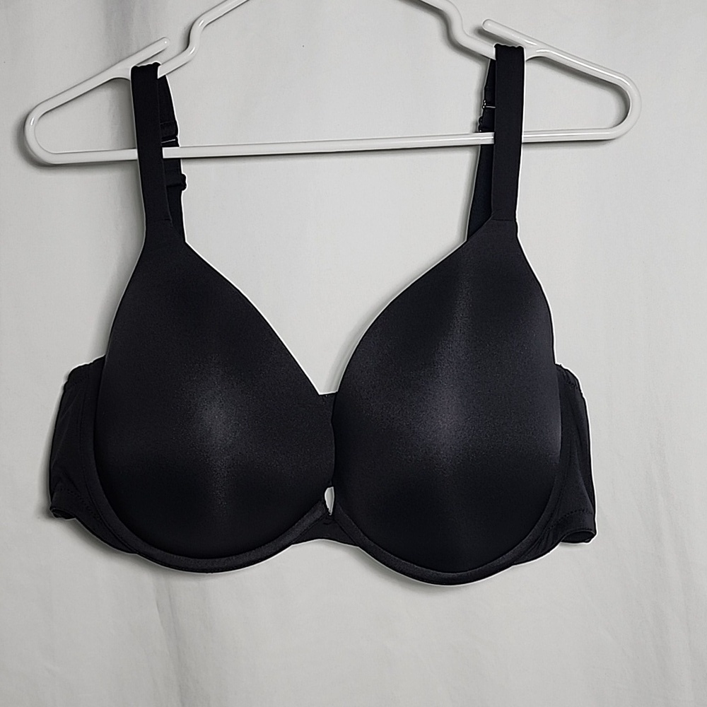 Cacique Black Full-Coverage Bra